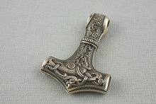 Collier Viking Marteau de Thor (Mjölnir) en Bronze