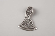 Collier Viking Hache de Perun en Argent Massif