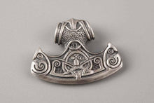 Collier Viking Tête de Hache en Argent massif 