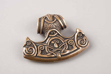 Collier Viking Tête de Hache en bronze
