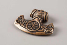 Collier Viking Tête de Hache en bronze
