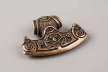 Collier Viking Tête de Hache en bronze